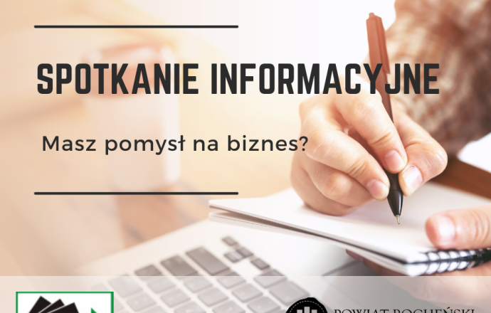 Masz pomysł na biznes ? Jesteś zainteresowany działalnością na własny rachunek? 