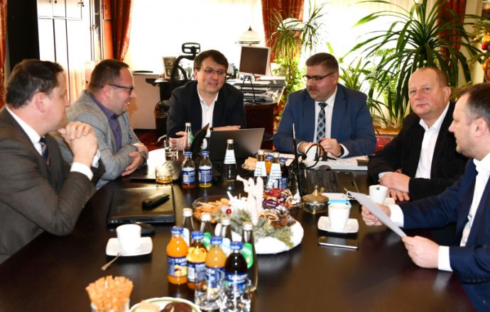 Radni wojewódzcy na posiedzeniu Zarządu Powiatu