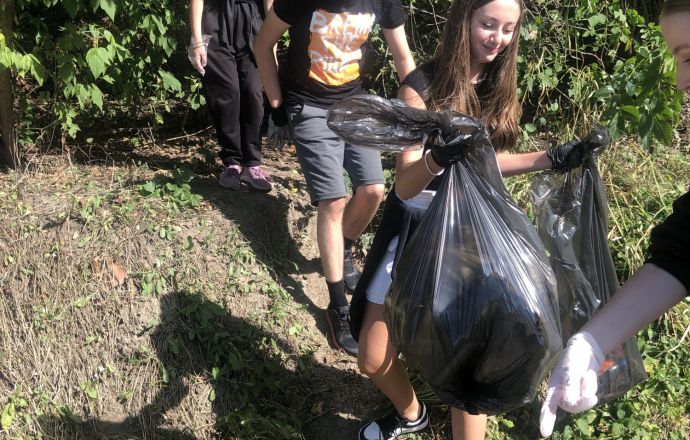 Młodzież posprzątała Bocheńszczyznę